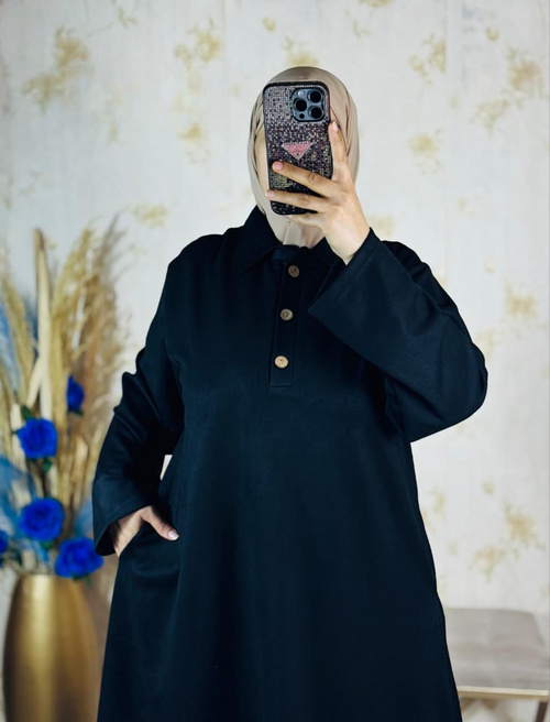 عباية طويلة أنيقة